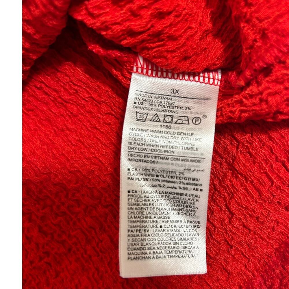 Old Navy Bright Red Tank Top Plus Size 3x - Picture 5 of 6